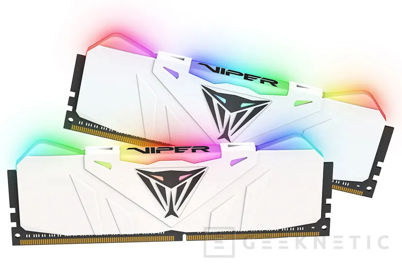 Geeknetic Iluminación RGB y hasta 4.133 MHz en las nuevas memorias DDR4 Patriot Viper RGB Series 2