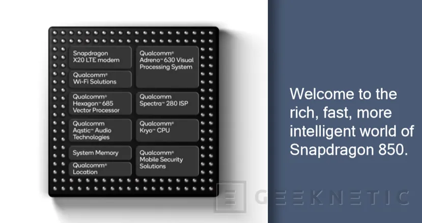 Geeknetic Qualcomm anuncia el Snapdragon 850 para dar vida a la nueva generación de portátiles &quot;siempre conectados&quot; con Windows 10 ARM 3