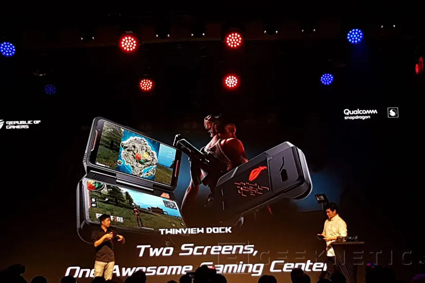 Geeknetic Asus introduce el smartphone ROG Phone, 90Hz de panel AMOLED y overclock 3