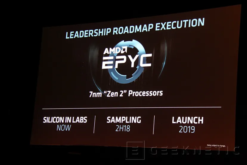 Geeknetic Los procesadores AMD EPYC 2 llegarán en 2019 con arquitectura Zen 2 y 7 nanómetros 2