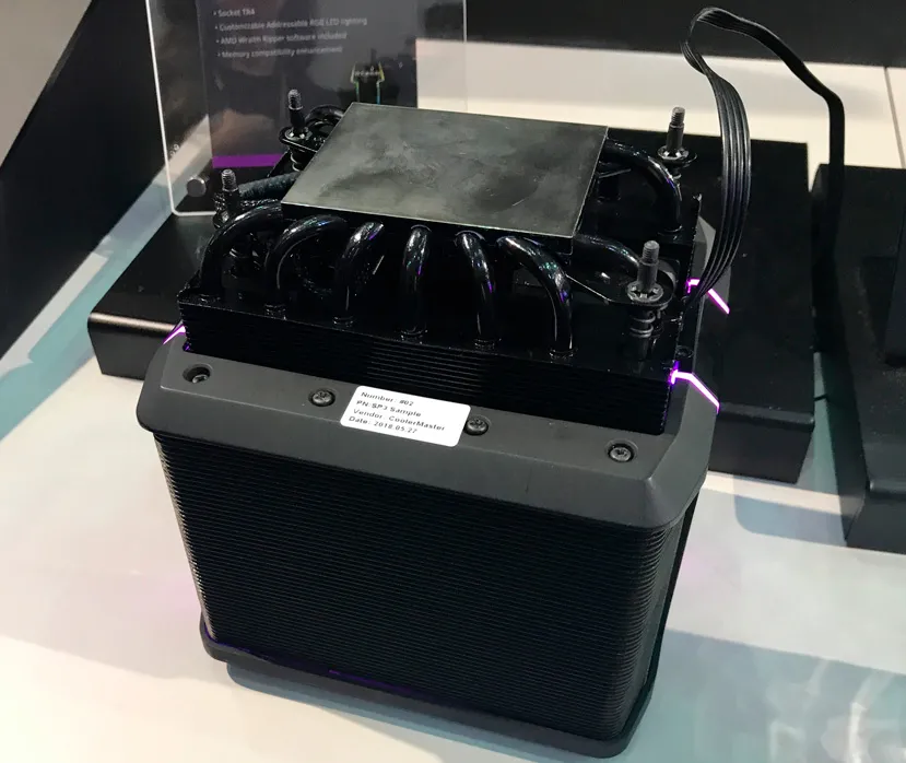 Geeknetic AMD y Cooler Master lanzan el disipador Wraith Ripper diseñado para Threadripper 2 1