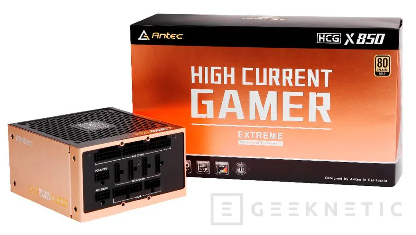 Geeknetic Antec anuncia sus fuentes High Current Gamer Extreme con eficiencia 80+ Gold y 10 años de garantía 1