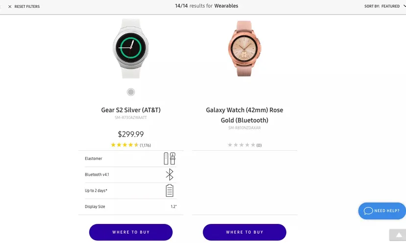 Geeknetic Filtrado un Samsung Galaxy Watch en la página oficial de Samsung 1