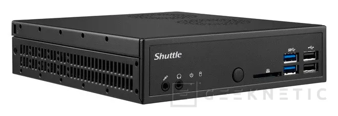 Geeknetic El Shuttle XPC Barebone DH310 añade conectividad para dos pantallas 4K a 60 Hz simultáneamente 1