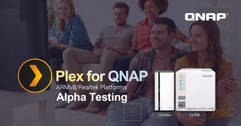 Geeknetic QNAP te invita a que pruebes Plex en sus NAS con procesadores ARMv8 de 64 bits 1