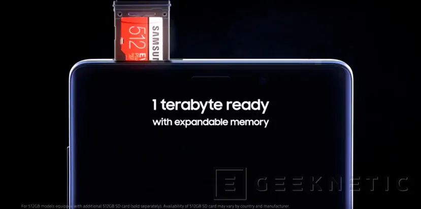Geeknetic El Samsung Galaxy Note 9 vendrá con 512 GB de memoria interna 1