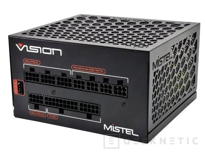 Geeknetic Mistel introduce su nueva serie de fuentes de alimentación Vision MX con refrigeración pasiva 1