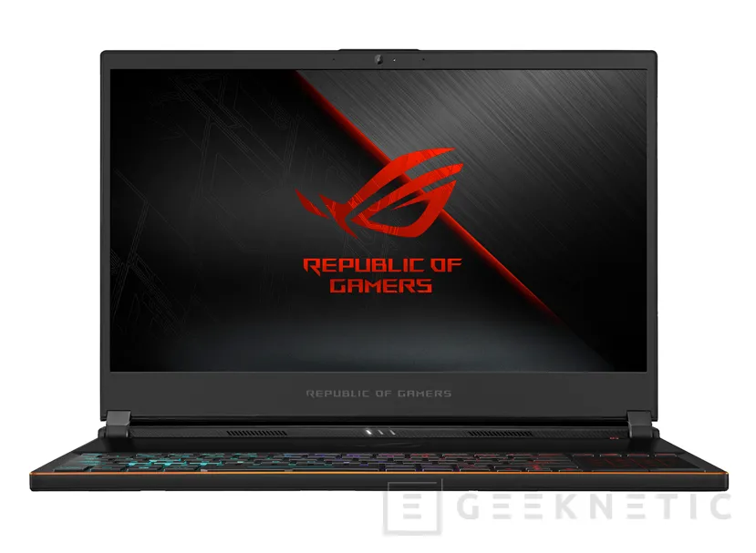 Geeknetic ASUS lanza el portátil gaming más fino del mundo, el ASUS ROG Zephyrus S 1