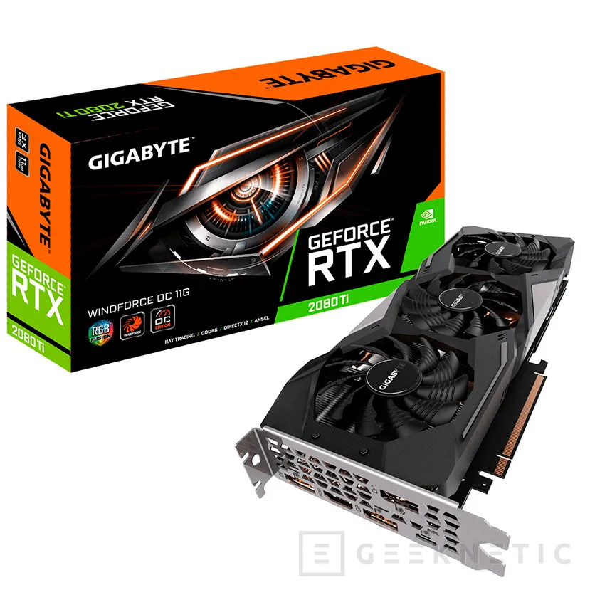 Geeknetic Gigabyte añade modelos personalizados de las nuevas GeForce RTX 20 2