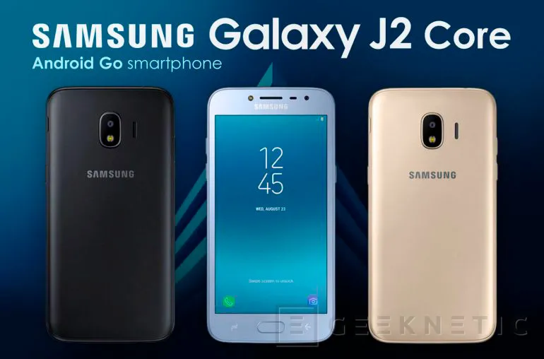 Samsung lanza su primer smartphone con Android GO, el Galaxy J2 Core -  Noticia