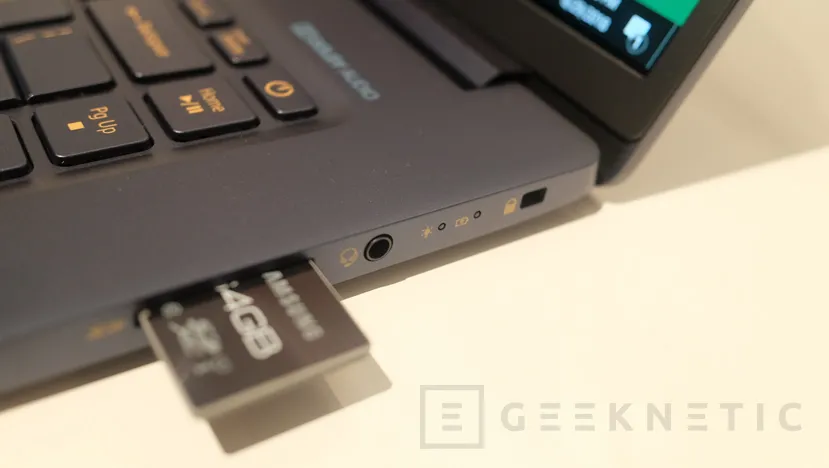 Geeknetic Swift 5: ACER presume del portátil de 15 pulgadas más ligero del mundo 2