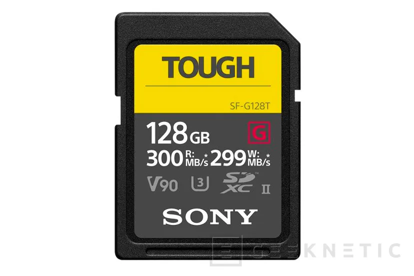 Geeknetic Las tarjetas SD Sony SF-G son las más rápidas y resistentes del mundo 2