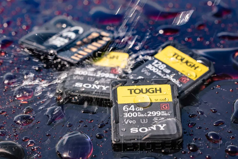 Geeknetic Las tarjetas SD Sony SF-G son las más rápidas y resistentes del mundo 1