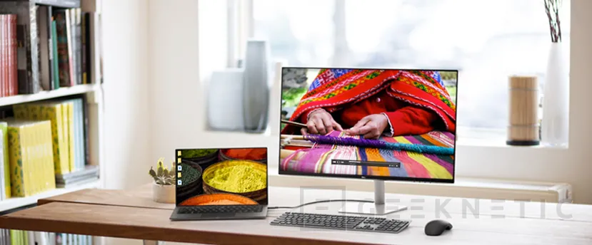 Geeknetic Dell presenta el S2719DC, un monitor ultrafino con certificación DisplayHDR 600 que funciona con sólo un cable USB-C 1