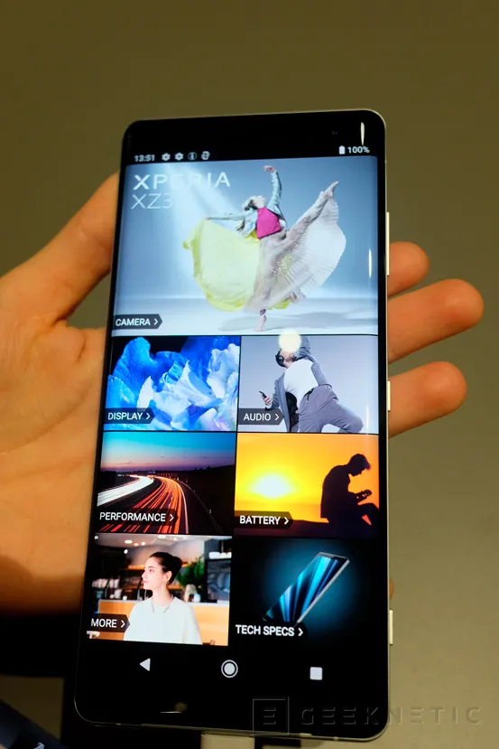 Geeknetic Xperia XZ3, Sony apuesta al OLED y al Snapdragon 845 su propuesta para la gama alta  1
