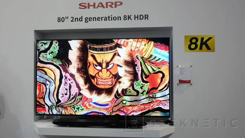 Geeknetic La televisión Sharp 8T-C80AX1 alcanza las 80 pulgadas con resolución 8K y HDR 10 1
