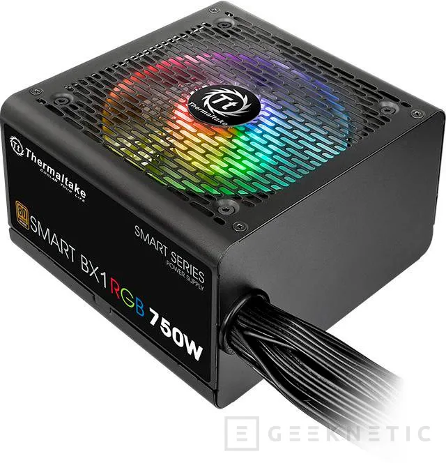 Geeknetic Thermaltake lanza las Smart BX1 RGB con 3 modelos de 550, 650 y 750 W 2