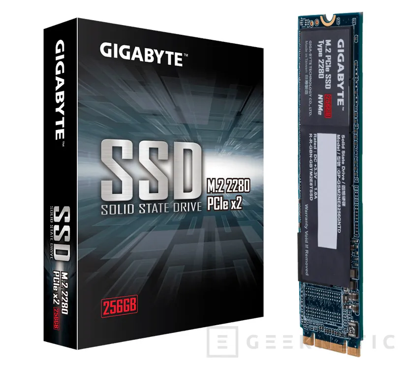Geeknetic Gigabyte anuncia sus primeros SSD PCIe M.2 con NVMe 1.3 en tres capacidades 1