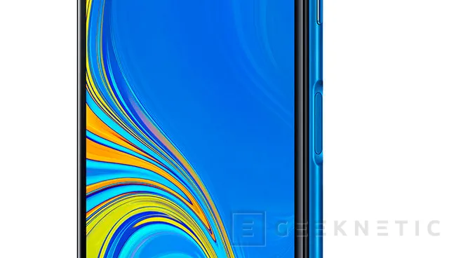Geeknetic El Samsung Galaxy A7 (2018) incorpora triple cámara trasera y sensor de huellas en el lateral derecho 3