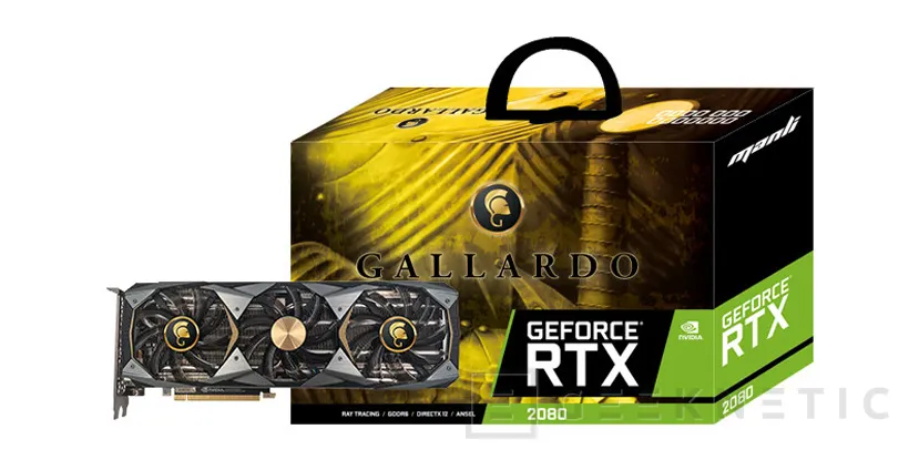 Geeknetic Manli anuncia sus tarjetas NVIDIA GeForce RTX 2080 y 2080 Ti Gallardo Series 2