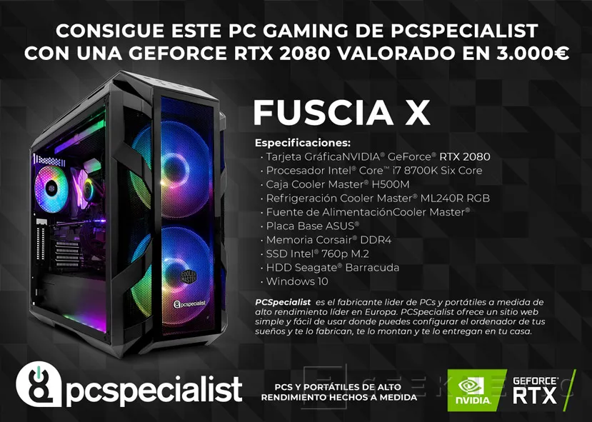 PC Specialist Fuscia X