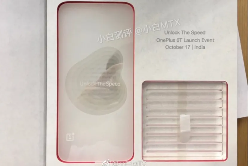 Geeknetic Se filtra la fecha de presentación del OnePlus 6T en una invitación 1
