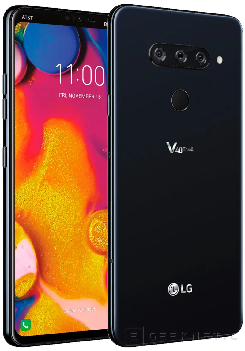 Geeknetic Se confirman las cinco cámaras del LG V40 ThinQ en fotos de prensa 1