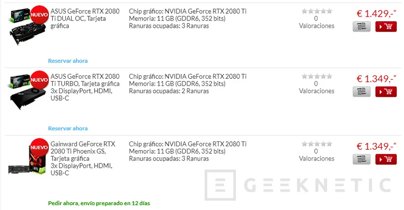 Geeknetic NVIDIA retrasa nuevamente la disponibilidad de la RTX 2080Ti y no concreta una fecha 1
