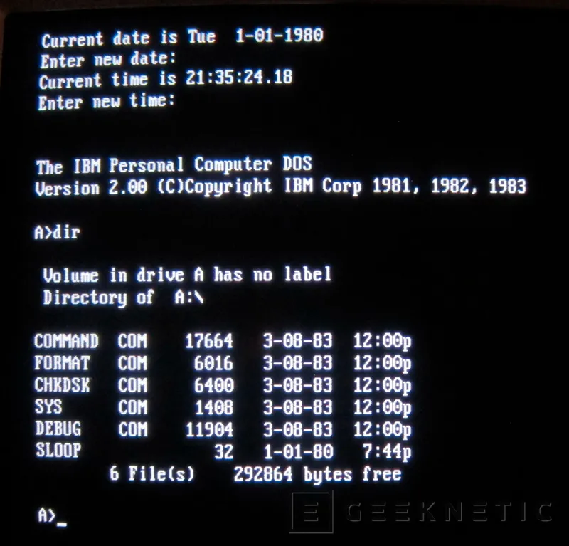 Geeknetic El código fuente de MS-DOS ya está disponible en GitHub 1