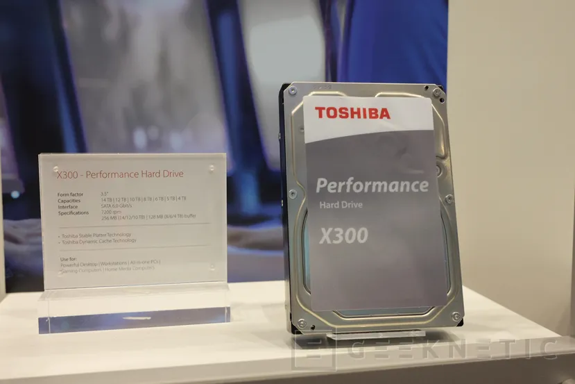 Geeknetic Toshiba estrena nuevo diseño por colores para diferenciar sus líneas de discos duros 5