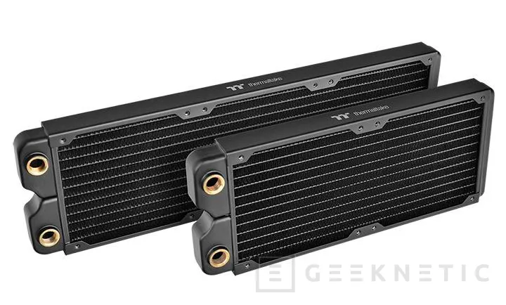 Geeknetic Thermaltake lanza los radiadores slim Pacific C360 y C240 con una mayor densidad de aletas 1