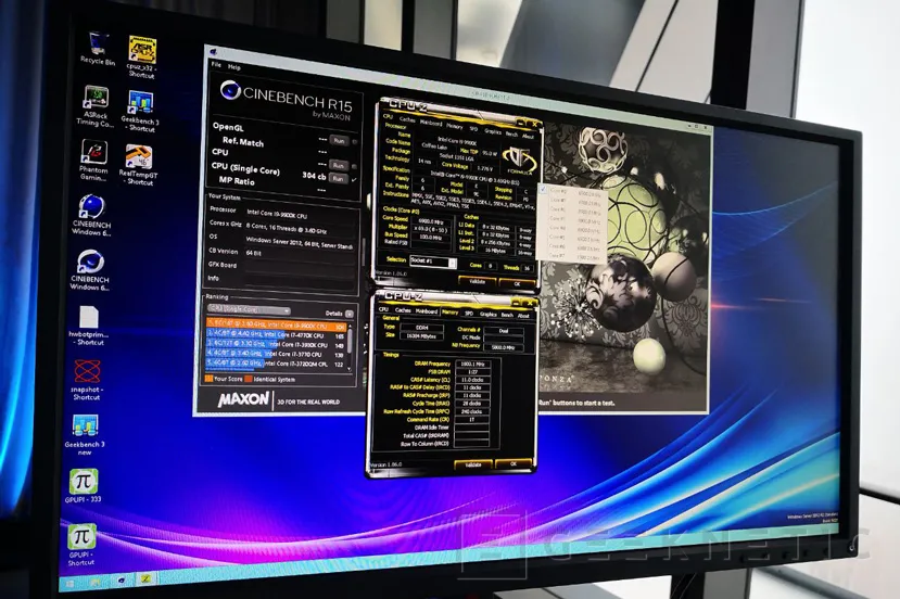 Geeknetic El Intel Core i9-9900K luce sus resultados bajo overclock extremo batiendo un record mundial 3