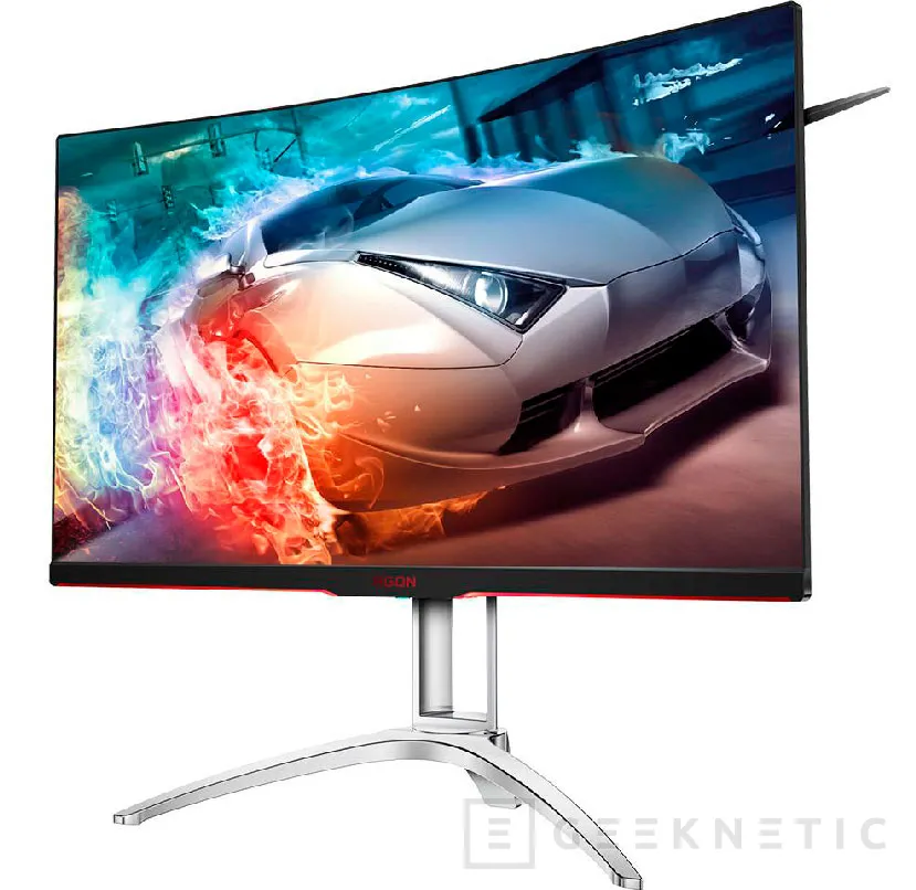 Geeknetic AOC anuncia el monitor curvado gaming AG322QC4 con HDR400 y FreeSync2 1
