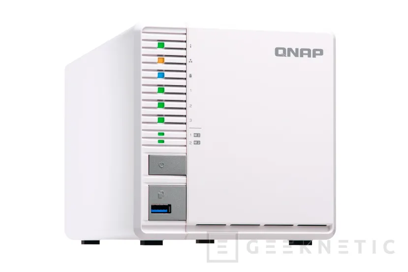 Geeknetic QNAP TS-351, un NAS de tres bahías y dos M.2 NVMe para entornos domésticos 1