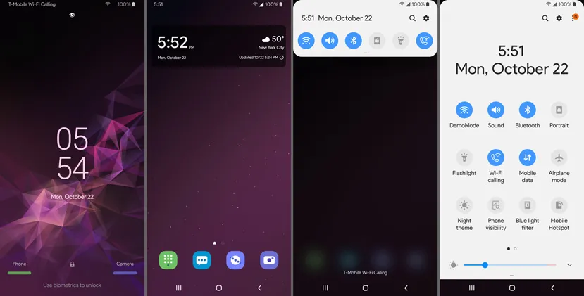 Geeknetic Se filtran capturas de pantalla de Samsung Experience 10 sobre Android 9.0 Pie  1