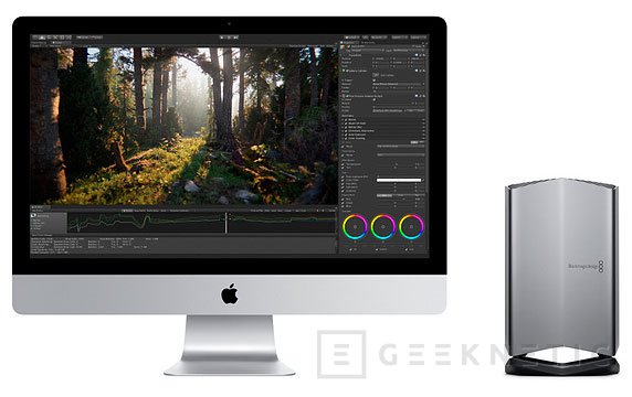 La carcasa externa Blackmagic eGPU Pro llega con una RX Vega 56