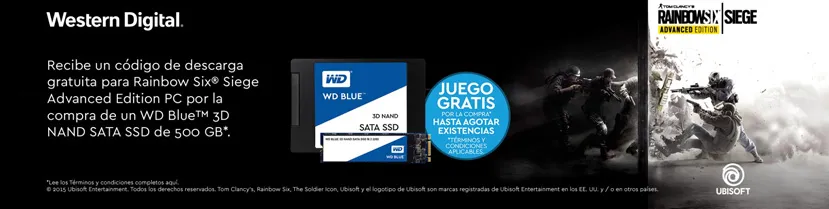 Geeknetic Ubisoft y Western Digital crean una promoción donde regalan un juego por la compra de un SSD 2