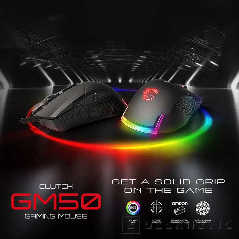 Geeknetic MSI lanza los VIGOR GK60 y CLUTCH GM50 para dotar de teclado y ratón gaming a cualquier jugador 3