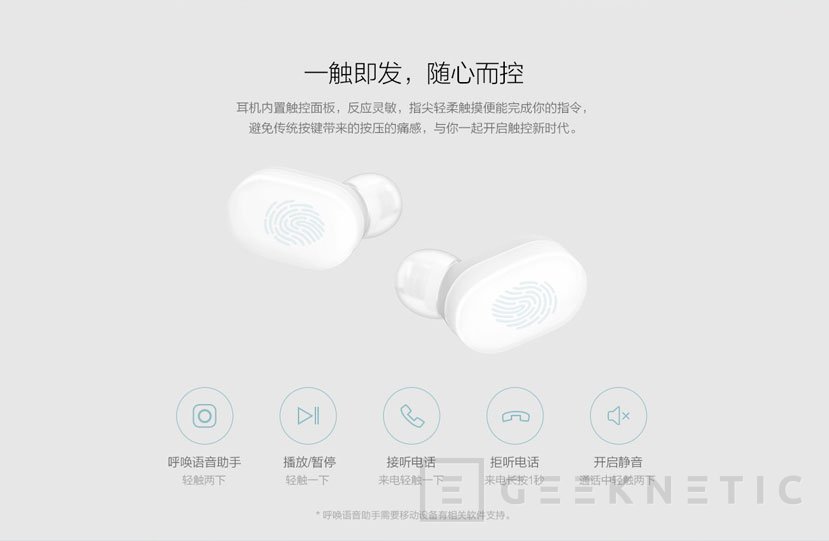 Los Xiaomi AirDots llegan con Bluetooth 5 y estuche powerbank con