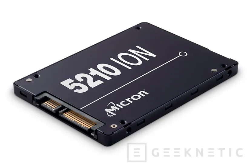 Geeknetic El SSD Micron 5210 con memorias QLC ya está disponible con hasta 7,68 TB de capacidad 1