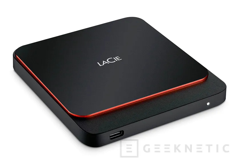 Geeknetic Hasta 540 MB/s a través de USB-C 3.1 en este SSD portátil de LaCie 1