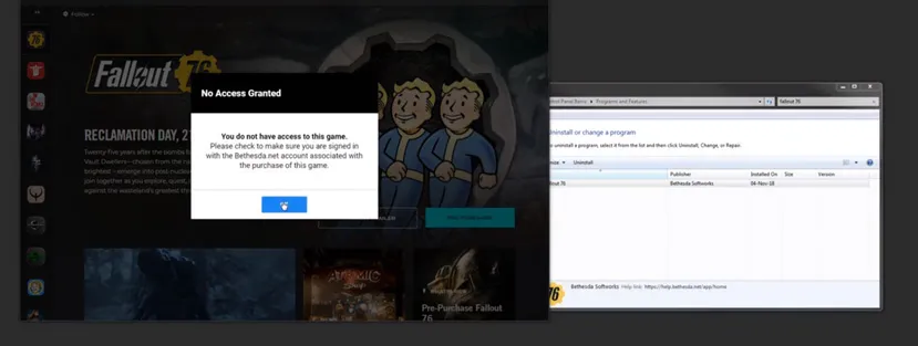 Geeknetic Un bug en el launcher de Bethesda impide desinstalar la beta de Fallout 76 2