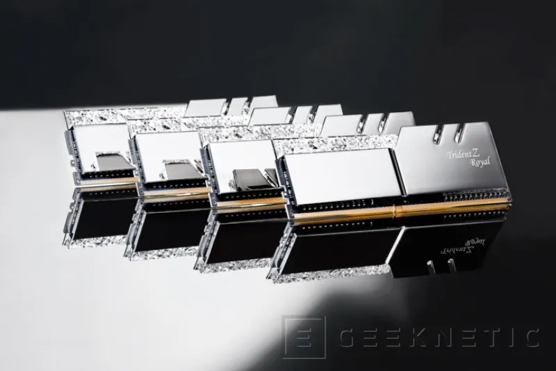Geeknetic Si te gusta el oro y los brillantes, las G.SKILL Trident Z Royal con hasta 4.600 MHz son tus memorias RAM 3