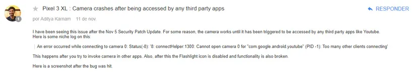 Geeknetic Un error fatal en los Google Pixel 3 impide a los usuarios acceder a la cámara de sus dispositivos 1