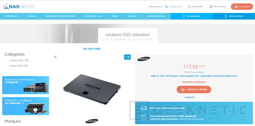 Geeknetic Se han encontrado los primeros SSD Samsung con QLC a precios realmente llamativos 2