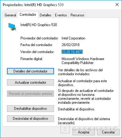 Geeknetic Windows 10 October Update vuelve a presentar fallos, esta vez con drivers Intel en ordenadores conectados a pantallas externas 2
