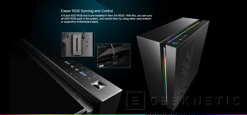 Geeknetic DeepCool actualiza su caja E-ATX Ark 90SE con ARGB 2