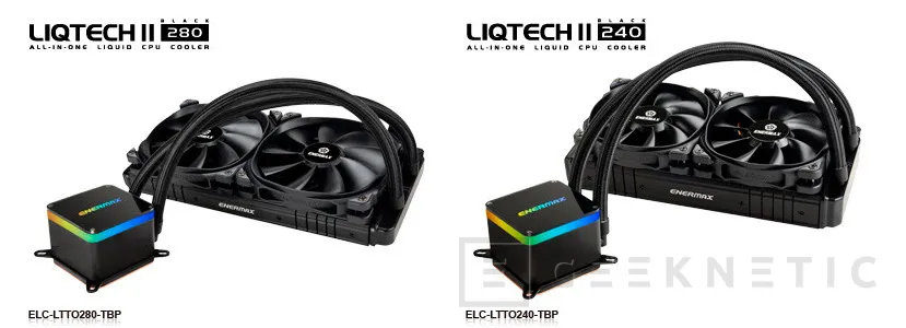 Geeknetic Las nuevas refrigeraciones líquidas Enermax Liqtech II pueden disipar más de 500W 2