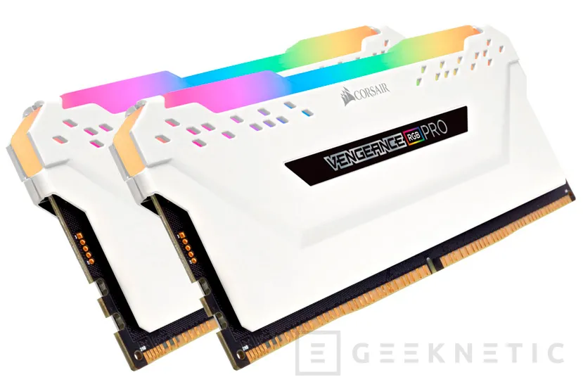 Geeknetic Corsair Vengeance RGB Pro Light Enhancement Kit, módulos de RAM vacíos para decorar con RGB 1