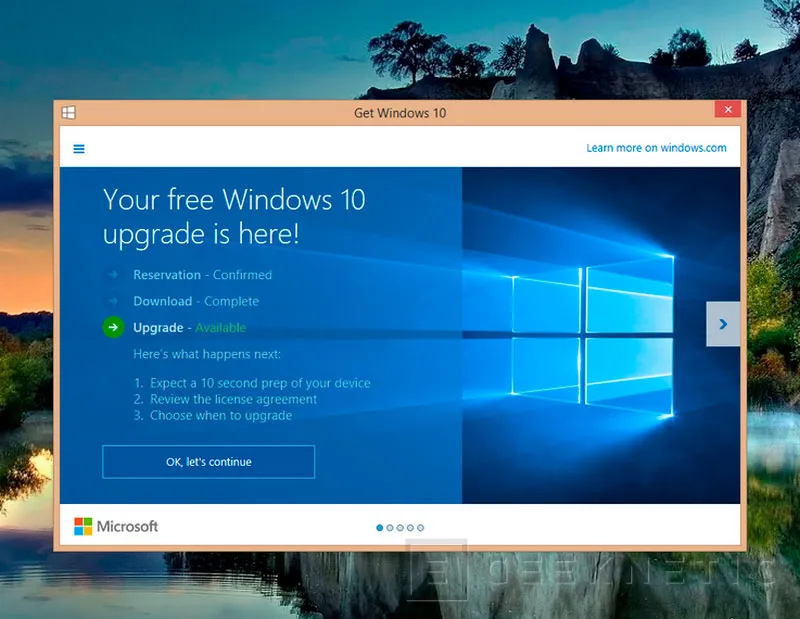 Geeknetic Microsoft relanza globalmente la Windows 10 October Update para todos los usuarios 3